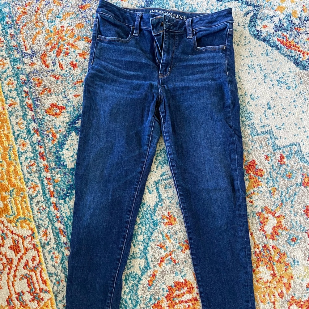 American Eagle skinny hi rise jegging, size 10 regular